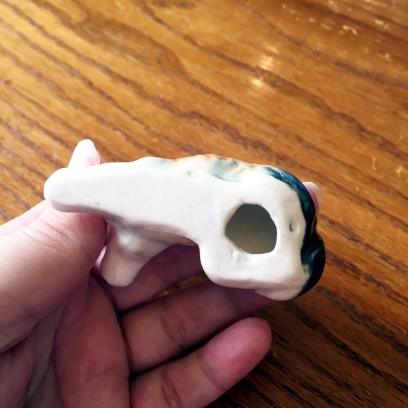 Vintage Japanese Ceramic Porcelain Dog Puppy - Picture 3 of 4